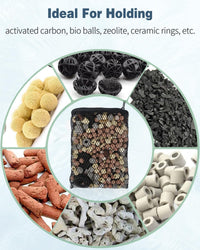 Pawfly 8 Pack Aquarium Filter Media Bags - Coarse / 8" x 5.5" - image 4