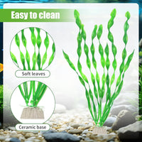 AQUANEAT Artificial Fish Tank Plants - Multi Color - image 3