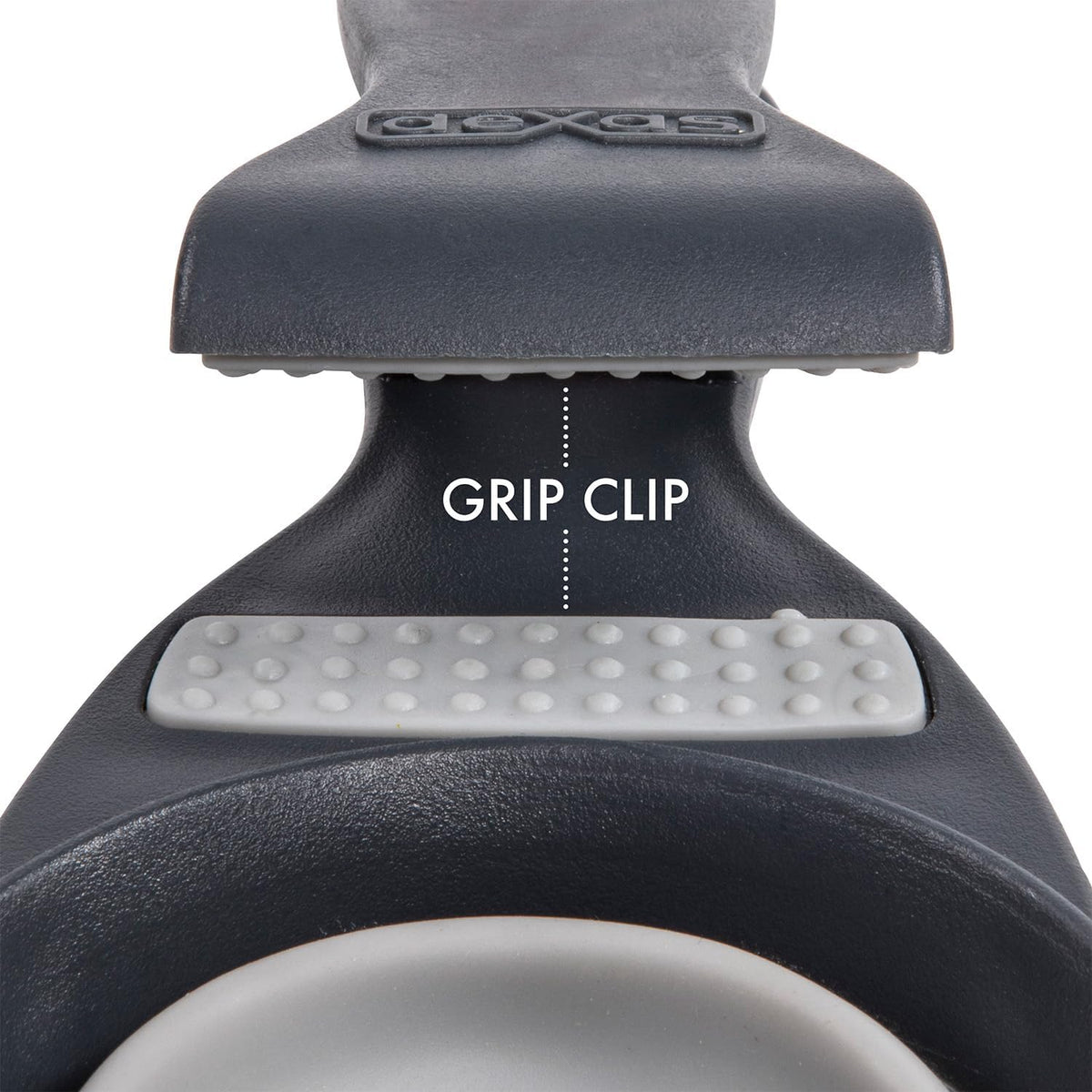 Dexas Popware for Pets Collapsible Klip Scoop - 1/2 Cup Capacity / Light Gray - image 4