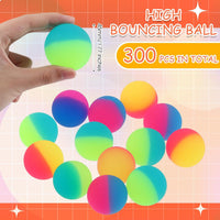 Jenaai 50 pack 45 mm two-color rubber bouncy balls - view 33