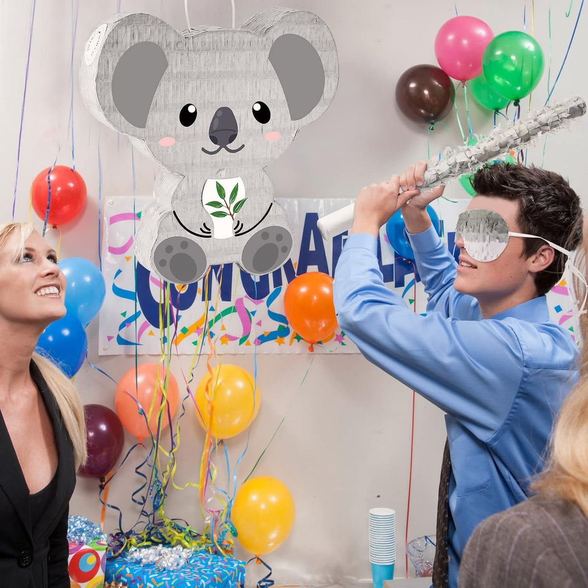 Lewtemi Robot Piñatas Birthday Party Favor - Koala Style - image 2