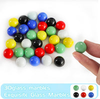 30 Wahoo Board Game Replacement Marbles 5 Each of 6 Colors - 0.63 inches - image 4