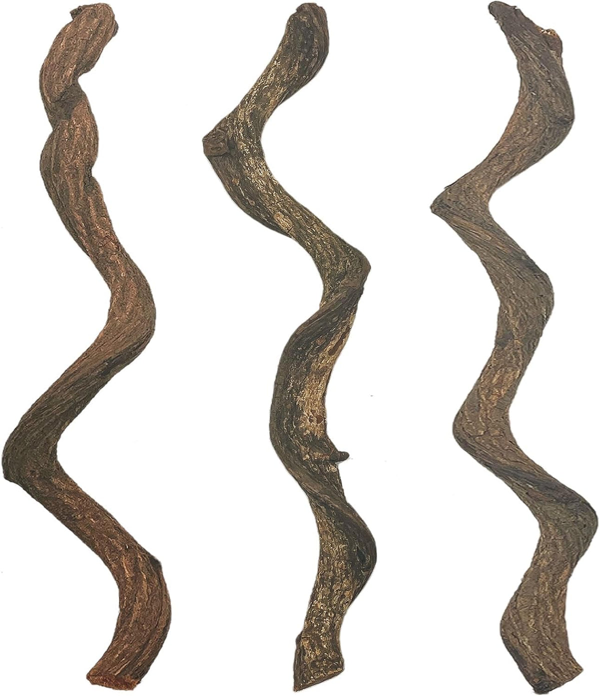 Reptile Decor 3PCS Natural Forest Branch Terrarium Habitat Decoration - XL: 3PCS (16IN)