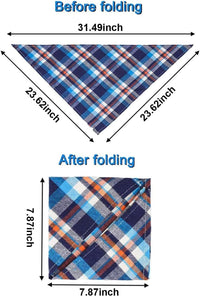 8 Pack Dog Bandanas Large - XX-Large(31.5inch) - image 2