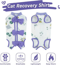DENTRUN Cat Surgery Recovery Suit Anti Licking Spay Snuggly Vest, Pet Surgical Recovery Shirt After Surgery for Male Female Cat Small Dog Cone E-Collar Alternative