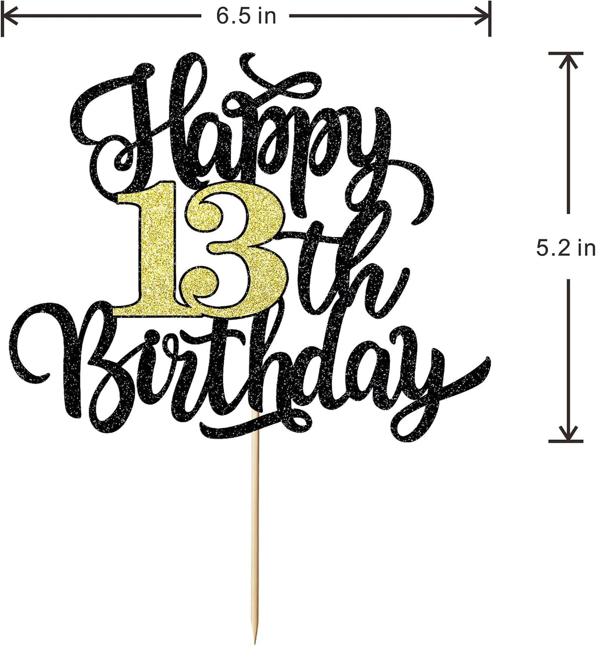 Happy 75th Birthday Cake Topper, 75th Birthday Cake Decorations – Fun for Kids & Family - 13 - image 2