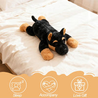 CSVBTRF Weighted Stuffed Animals - Black German Shepherd - image 4