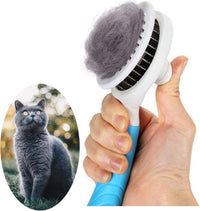 Self Cleaning Slicker Brush - 1Pack Blue