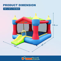 Bounceland Inflatable Party Castle Bounce House Bouncer - image 2