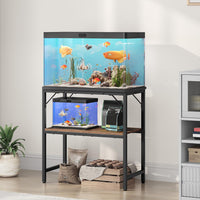MAHANCRIS 20 Gallon Fish Tank Stand - Rustic Brown / 20 Gallon - image 3