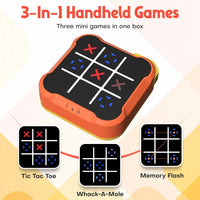 Bacare Tic Tac Toe Bolt handheld electronic game with lit-up grid - view 9