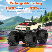 Amphibious Remote Control Car - Light Gold - image 4