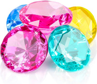 MARFOREVER Extra Large Diving Gem Pool Toys 60MM Extra Big Colorful - Extra Large Gems