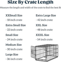 Stoutwool Indestructible Dog Bed - Fluffy Chew Proof Dog Crate Pad - Tough Kennel Pad for Aggressive Chewers - Washable, Ideal for Large Breeds & Fits 36-Inch Crate - 35"x22", Gleam