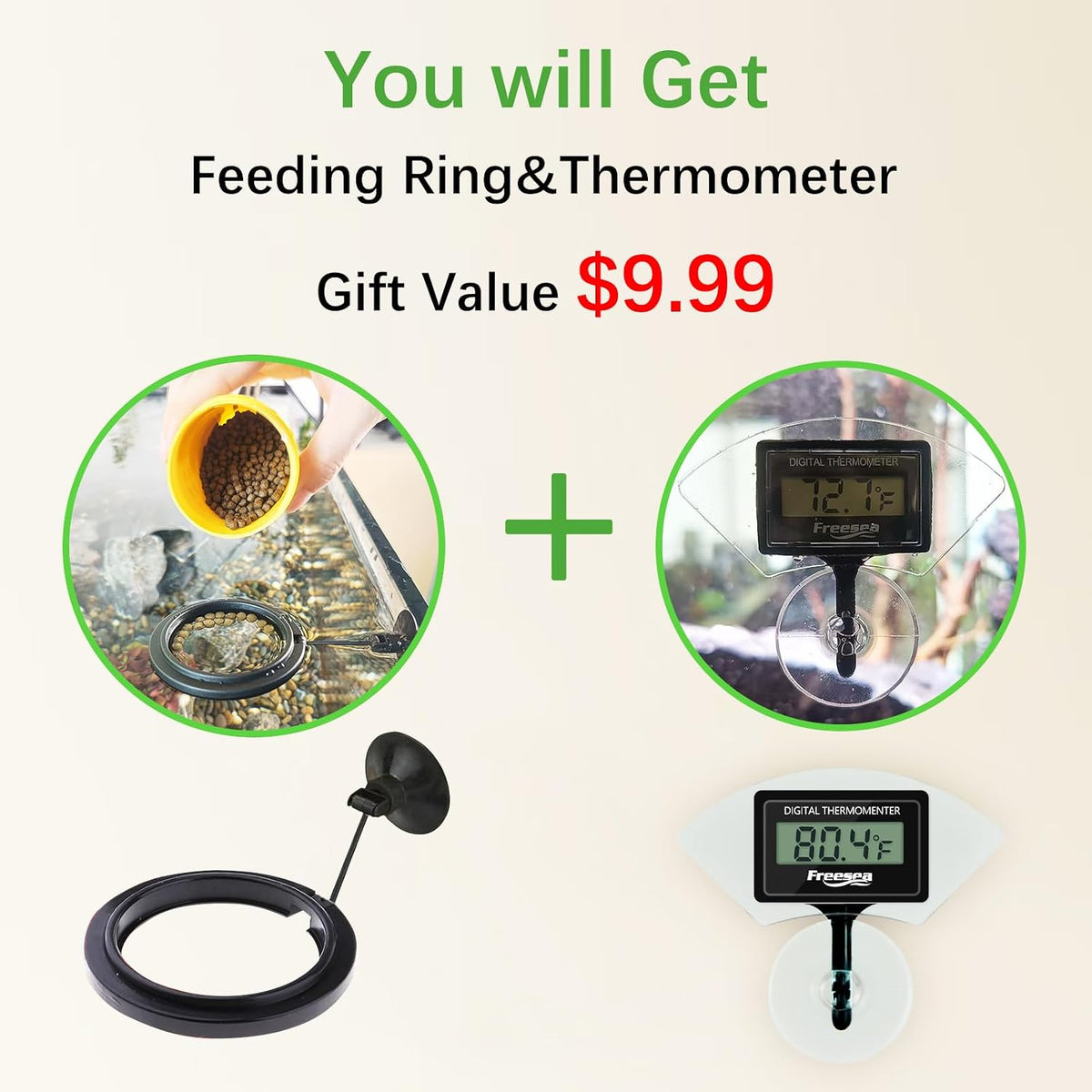 Freesea Automatic Fish Feeder for Aquarium: One-Touch Easy Setup & 3 - FS-069LS - image 3