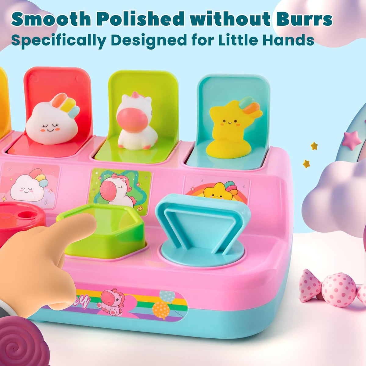 Tovol Zerky Montessori Cause & Effect Toy 12-18M - Princess's Sweet Dream - image 2