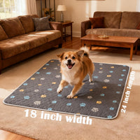 Aitmexcn Washable Pee Pads for Dogs, 24''x36'' - Colour Paws / 18*24''-2pcs - image 2