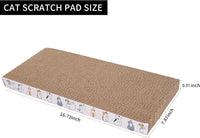 5 Packs cat Scratcher Toys Reversible Scratching Post Board - 10 Packs