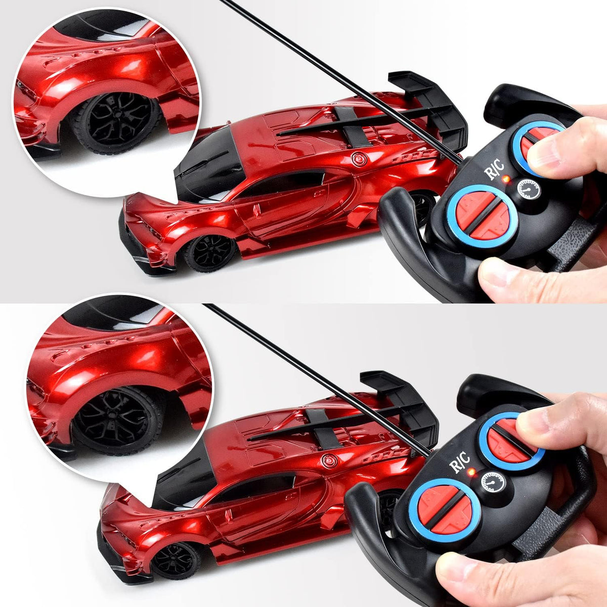 Tuko Remote Control Car Toys - Red - image 3