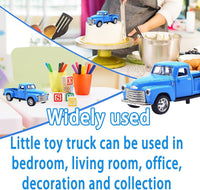Little Blue Truck Toy,1:32 Pull Back Cars Toy for Kids Boys Girls – Fun for Kids & Family - Blue - image 2