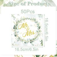 Yoyuspy 50 pink pumpkin baby shower napkins in gingham and polka dot prints - view 12