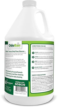 OdoBan Ready-to-Use Luxury Vinyl Floor Cleaner, Streak Free and Neutral PH Formula, Made in the USA, Scentless, 2 Gallons
