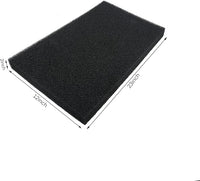Aquarium Filter Sponge Large Pad, Cut-to-fit Foam Course for Fish Pong, Fish Tank 30 PPI (23x12x2 inch)