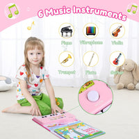 Quimsity piano book for toddlers with 18 keys and illustrated song book - view 4