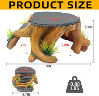 Bearded Dragon Basking Platform - M: 9×8.7×3.7 inch | Style-A - image 2