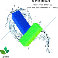 2pcs Pet Dog Cat Hair Remover, Pet Hair Removal Tool, Hollow Cleaner Brush for car，Interior, Furniture, Sofa