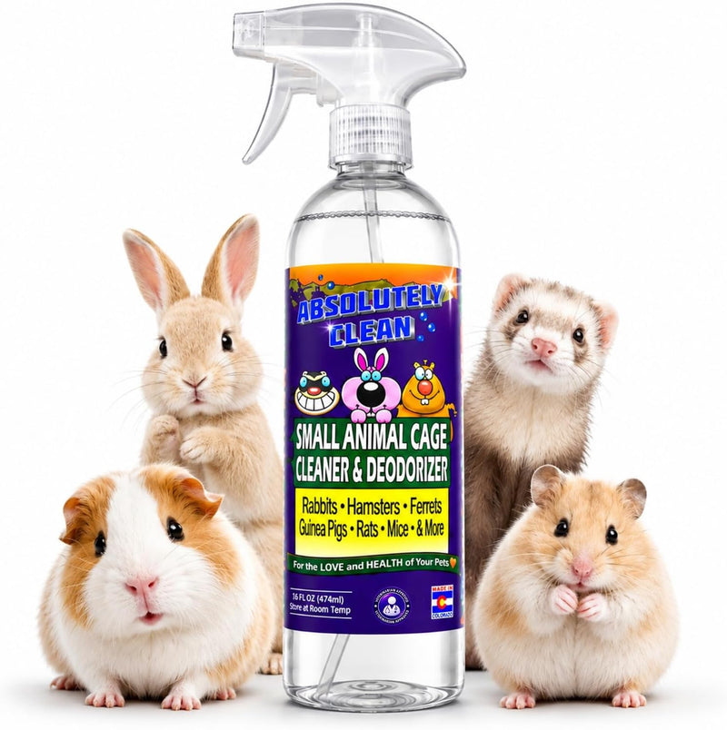 Absolutely Clean Amazing Small Animal Cage Cleaner - 16 Fl Oz (Pack of 1)