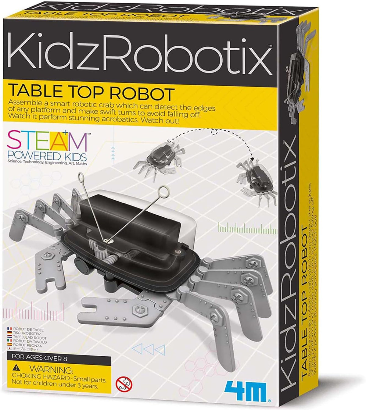 4M 5576 Table Top Robot, DIY Robotics Stem Toys