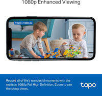 Tapo 1080P Indoor Security Camera, Baby Monitor, Dog Camera - 1080P / White / 4-Pack - image 3