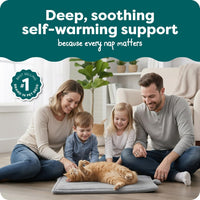FurHaven ThermaNAP Self Warming Cat Mat - Small - 22"L x 17"W / Gray - image 2