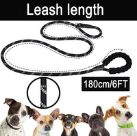 Dog Leash, 6 FT Heavy Duty Dog Leashes with Comfortable Padded Handle,Black – Essentials for Dogs - Black / 6 Feet x 1/3 Inch - image 2