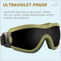 Small Dog Sunglasses with Adjustable Strap UV Protection, Winproof Puppy Sunglasses, Suitable for Dogs Eyes Protection，Soft Dog Goggles