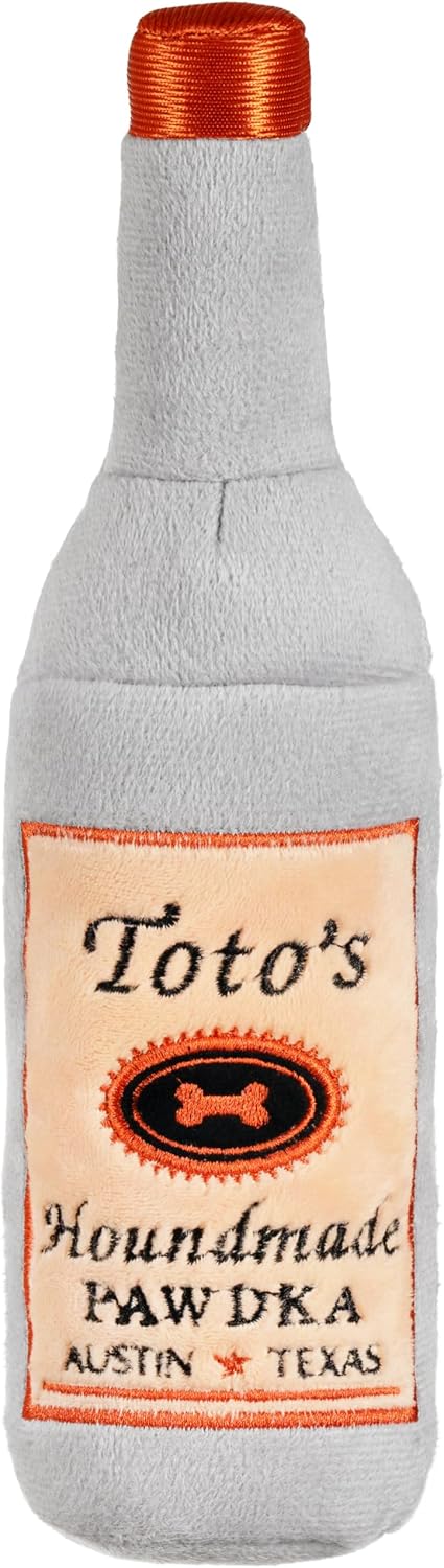 Nestpark Toto's Plush Squeaky Crinkle Dog Toy