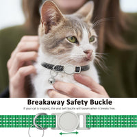 5 Pack Reflective-Breakaway Cat Collars with Bells - 5 Classic Colors - image 4