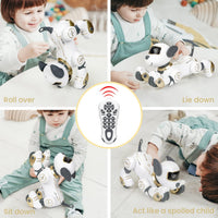 FUUY interactive remote control robot dog for kids in blue - view 9