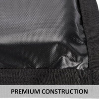 Schneiders Trailer Stall Wall Kick Pad Mat | High-Density Foam | Double PVC Vinyl for Horse Travel Safety | Color Black