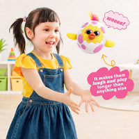 Move2Play, Egg Toss, Hilariously Wild Active Party Game for Kids - Egg Pink - image 4