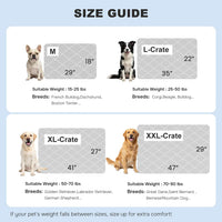 ZOMISIA Cooling Dog Mat Extra Large - 41x27"(XL-Crate) / Grey - image 4
