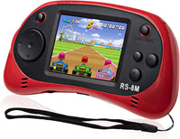 EASEGMER kids handheld game console RS-8M with 2.5 inch screen in blue - view 2