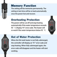 Mini Aquarium Heater 5V/2A USB 10W Small Fish Tank Heater for Tanks 1 - 30W - image 3