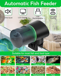 Automatic Fish Feeder for Aquarium Easy Setup & 12/24/48H Interval – Essentials for Fish - image 2