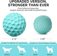 iPettie Summer Floating Dog Ball, Squeaky Water Fetch Toy – Essentials for Dogs - 3.15" x 3.15" - image 4