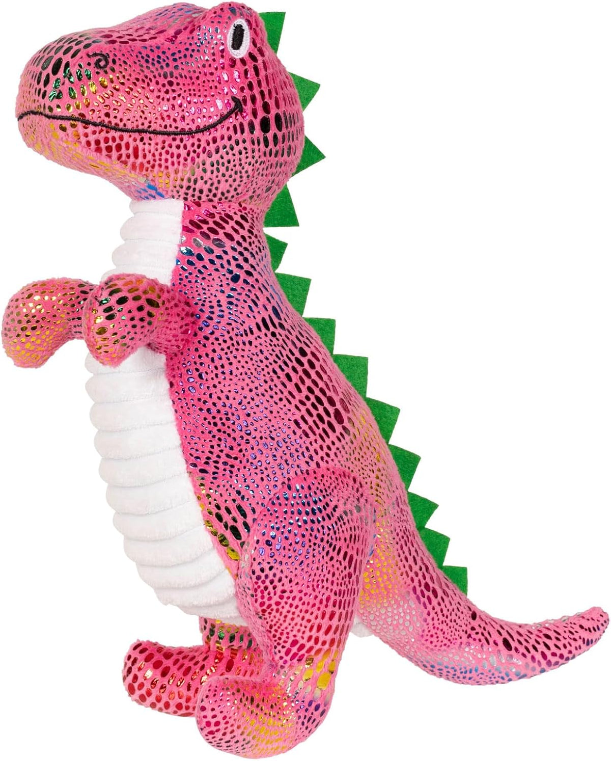 Fringe Studio Dog Plush Pet Toy with Squeaker - Embrace Your Colors