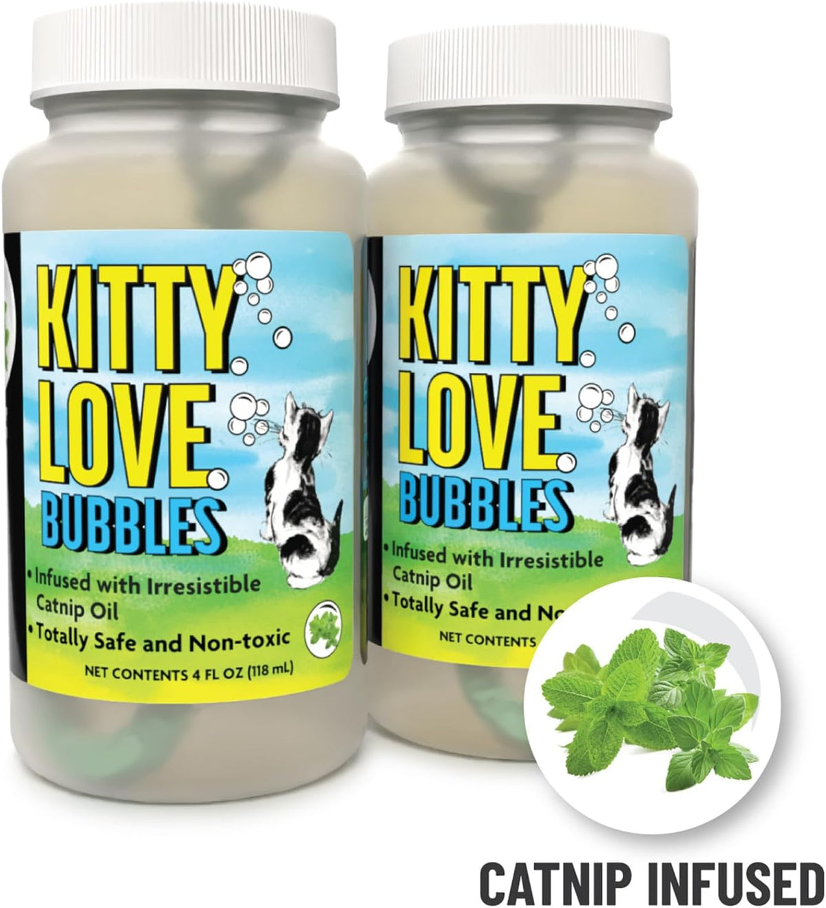 Kitty Love Bubbles: 2 Pack Catnip Scented - image 3