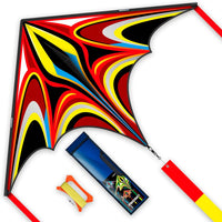 Kite, Large Delta Kites for Kids and Adults - Red