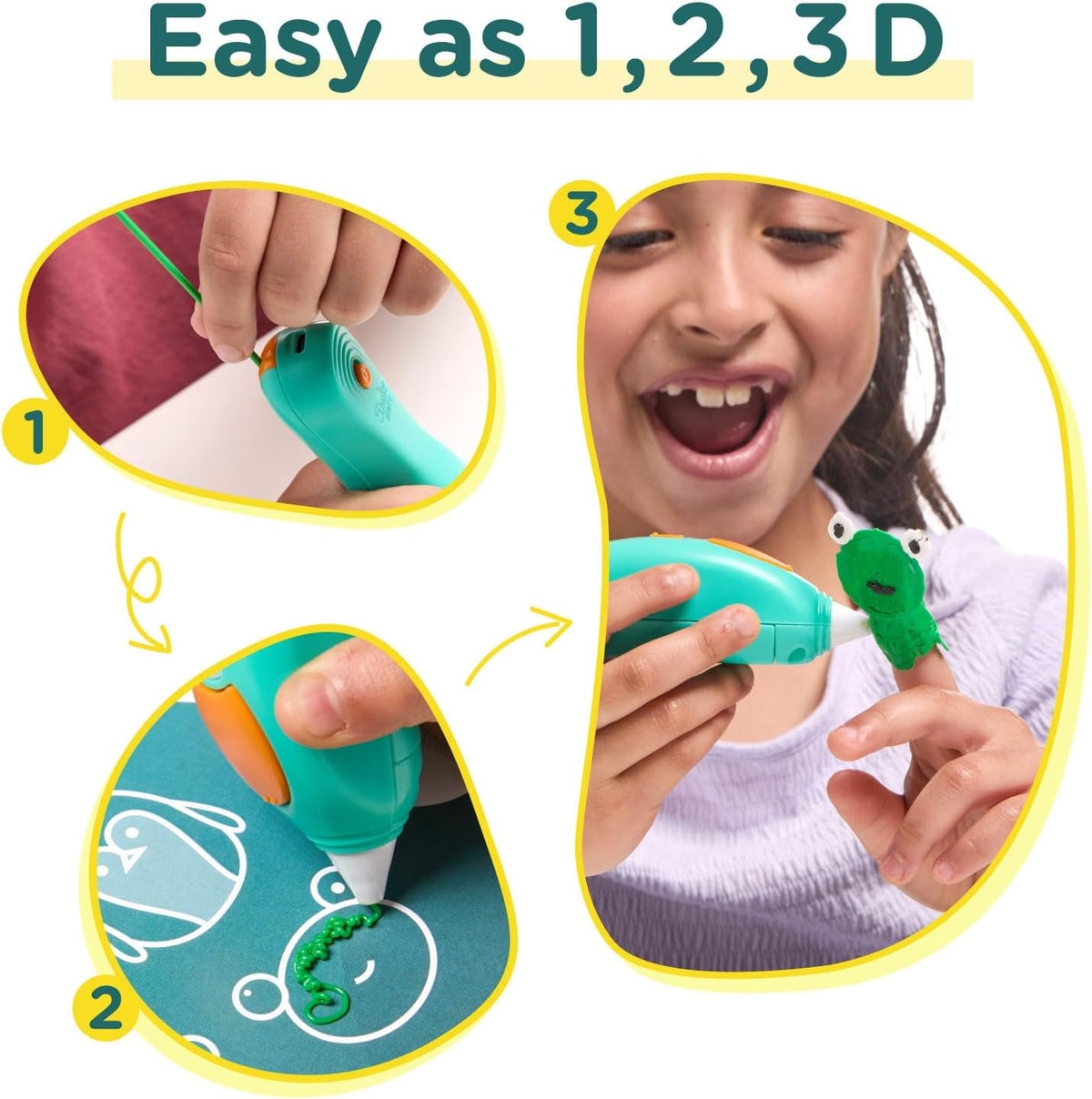 3Doodler Start+ Essentials 3D Pen Set for Kids, Easy to Use - image 2
